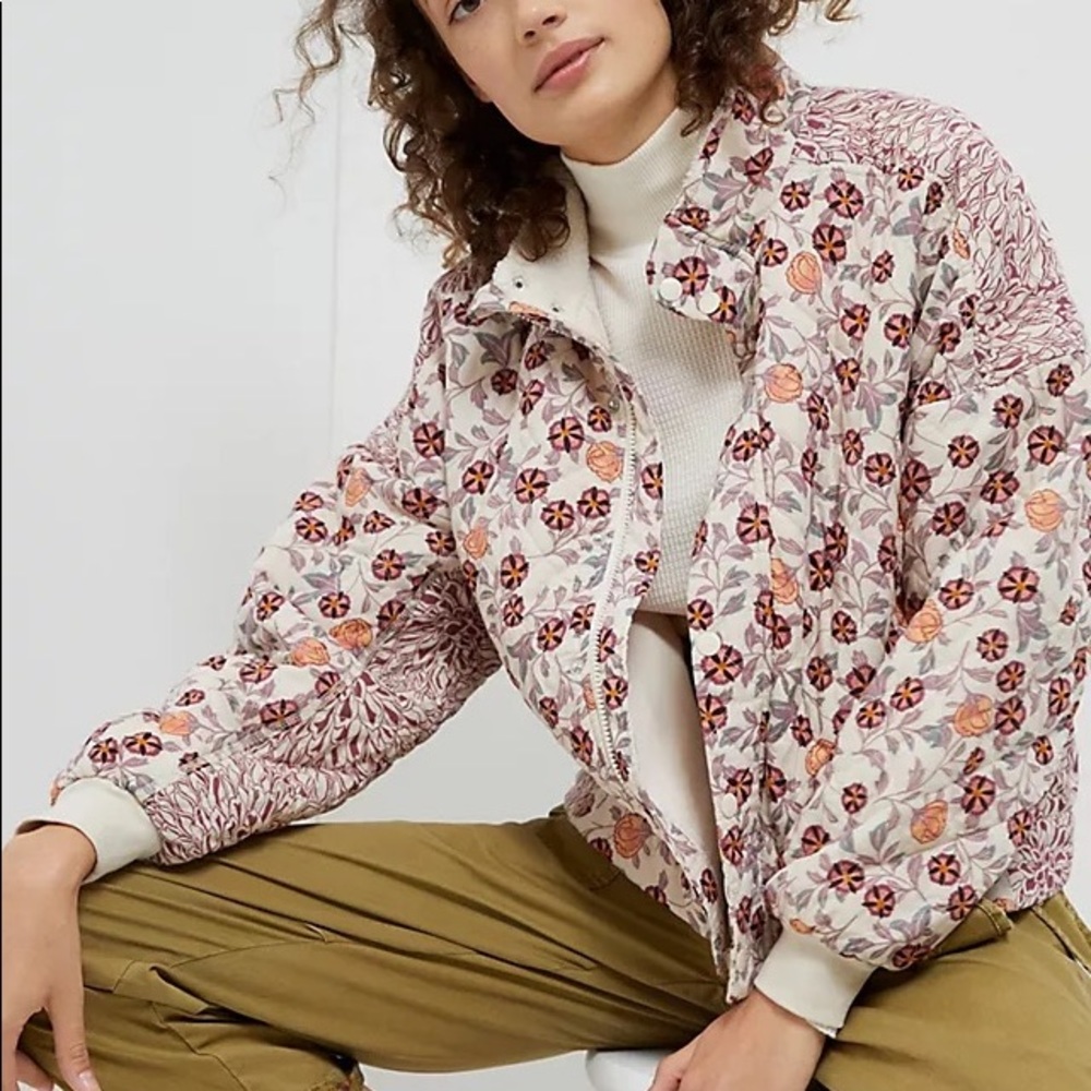 Anthropologie Gayla Quilted Jacket